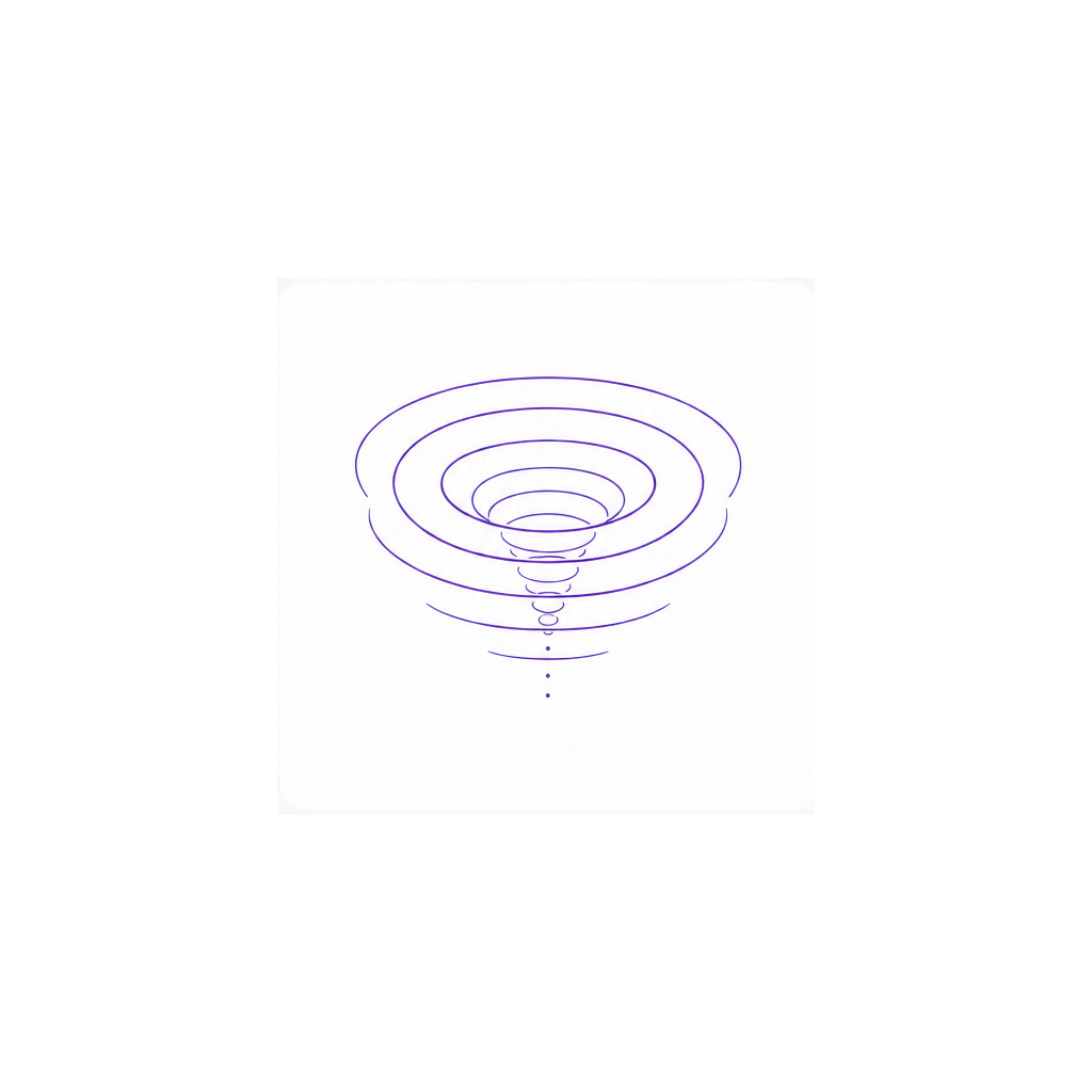 Minimalistische Automatisierungsgrafik